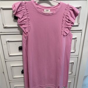 Umgee Pink Terry Dress